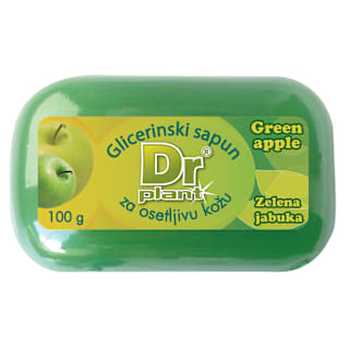 Glicerinski sapun - zelena jabuka Dr Plant