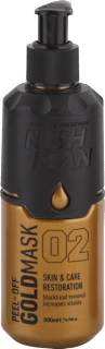 Zlupovacia čistiaca pleťová maska Gold Mask 02 NISH MAN