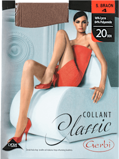 COLLANT Classic 20 DEN svetlo braon hulahopke - veličina 4 Gerbi
