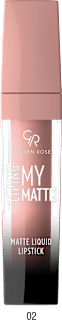Течно червило My Matte Lipping - Nr. 02 GOLDEN ROSE