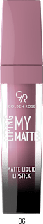 Течно червило My Matte Lipping - Nr. 06 GOLDEN ROSE