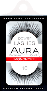 Power Lashes umjetne trepavice – 16 Mononoke  AURA