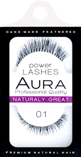 Power Lashes veštačke trepavice – 01 Naturaly Great AURA