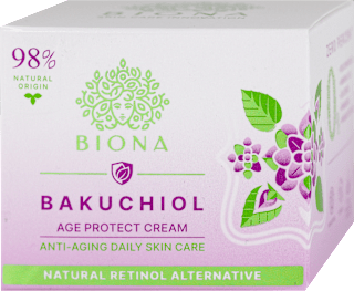 BAKUCHIOL AGE PROTECT dnevna krema BIONA SKIN CARE INNOVATION