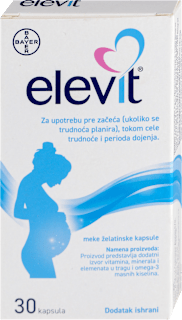 Meke želatinske kapsule - prenatalni vitamini za trudnice i doilje elevit