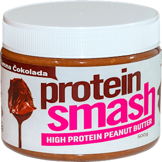 Proteinski namaz od tamne čokolade i kikiriki putera protein smash