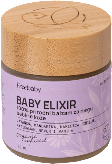 BABY ELIXIR - 100% prirodni balzam za negu bebine kože Free BABY