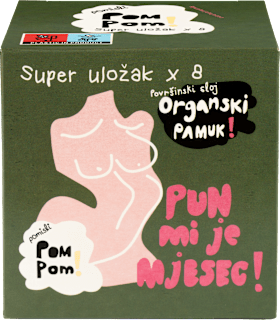 Super higijenski ulošci s krilcima POM POM