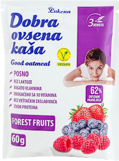 Ovsena kaša - šumsko voće Dobra ovsena kaša
