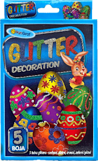 Glitter boje za jaja Dekoracije