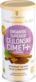 ORGANSKI SUPERIOR CEJLONSKI CIMET + u prahu JUST SUPERIOR