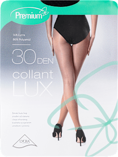 LUX hulahop 30 DEN crna, veličina 3 Gerbi