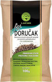 fit DORUČAK - mešavina sirovih mlevenih semenki sa ovsenim pahuljicama i čia semenkama LUČAR