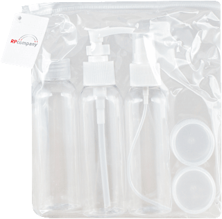 Set plastičnih bočica intervion