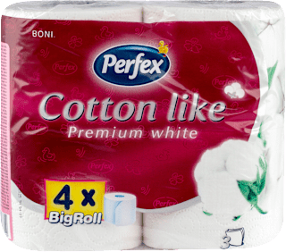 Perfex Cotton like Premium white 3-slojni Perfex