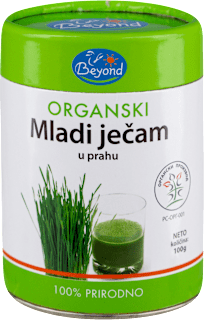 Organski mladi ječam u prahu Beyond