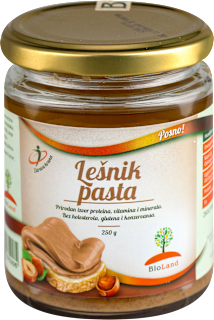 Lešnik pasta BioLand
