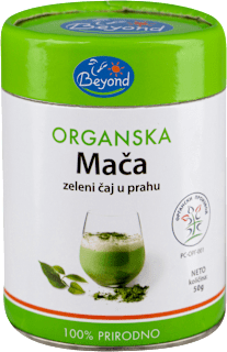 Organski MAČA zeleni čaj u prahu Beyond