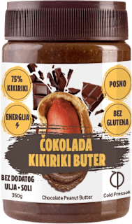 ČOKOLADA KIKIRIKI PUTER Cold Pressok