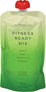 Sadna kaša Fitness Snack z jabolkom, kivijem, špinačo in banano Nutrino Lab