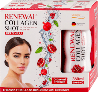 COLLAGEN SHOT - ukus nara, 6x60ml RENEWAL
