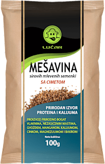 MEŠAVINA sirovih semenki - SA CIMETOM LUČAR
