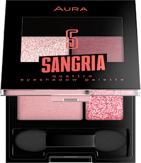 Paleta sjenila za oči – 5 Sangria  AURA