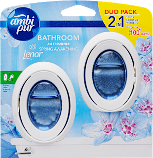 Fürdőszobai illatosító duo 2x7,5ml Lenor Spring Ambi Pur