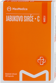 JABUKOVO SIRĆE + C kapsule MaxMedica