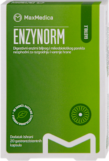 ENZYNORM gastrorezistentne kapsule MaxMedica