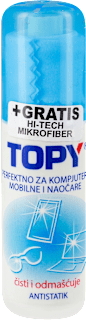 Sprej za čišćenje ekrana + krpica  TOPY COMPANY