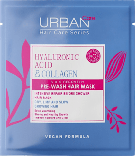 Mască pre-șamponare hidratantă cu acid hialuronic și colagen URBAN Care
