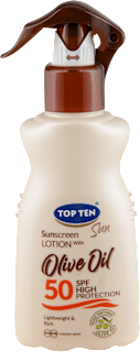 Sun Olive Oil losion za zaštitu od sunca, u spreju, SPF 50  TOP TEN