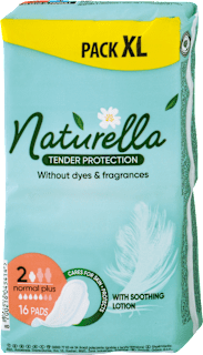 Дамски превръзки Tender Protection, Normal Plus Naturella