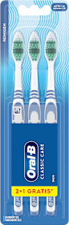Zahnbürste 1-2-3 Classic Care mittel sortiert Oral-B