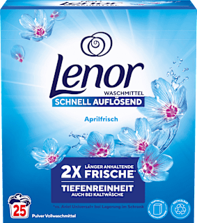 Vollwaschmittel Pulver Aprilfrisch Lenor