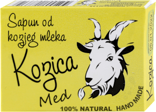 Čvrsti sapun za negu kože - kozje mleko i med Kozica