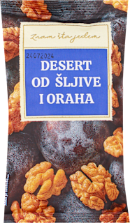 DESERT OD ŠLJIVE I ORAHA Znam šta jedem