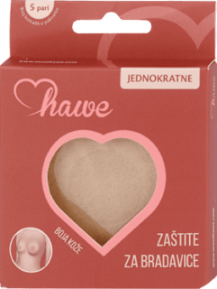 Jednokratne zaštite za bradavice hawe