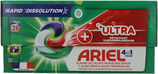Detergent de rufe capsule All-in-1 ultra ARIEL