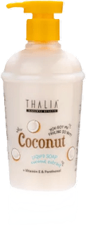 Sapone liquido con estratto di noce di cocco THALIA Cosmetics