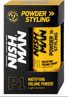 Stylingový púder na vlasy P1 Mattifying Volume Light Control NISH MAN