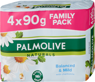 Naturals sapun sa kamilicom i vitaminom E - Family Pack PALMOLIVE