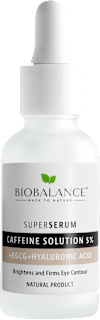 Super Serum Contur Ochi cu Cafeina 5% + EGCG + Acid Hialuronic BIOBALANCE