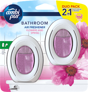 Flower and Spring osvježivač za kupaonicu, 2 x 7,5 ml Ambi Pur