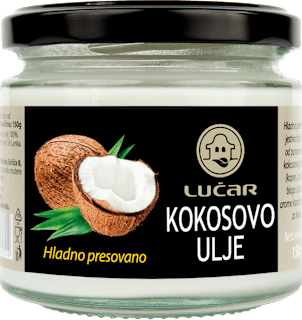 KOKOSOVO ULJE - Hladno presovano LUČAR
