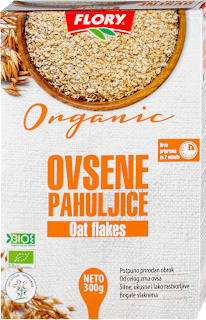 Organic ovsene pahuljice FLORY