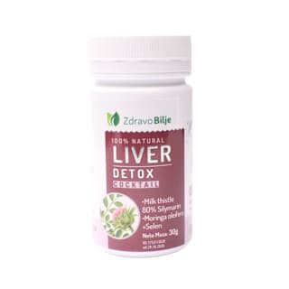 LIVER DETOX COCKTAIL mešavina biljaka u tabletama zdravo