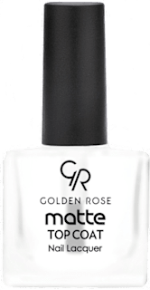 Матиращ топ лак за нокти Matte Top Coat GOLDEN ROSE