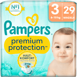 Windeln Premium Protection Gr. 3 Midi (6-10 kg) Pampers premium protection